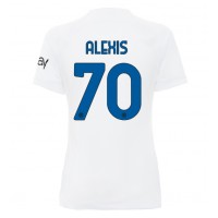 Camisa de time de futebol Inter Milan Alexis Sanchez #70 Replicas 2º Equipamento Feminina 2023-24 Manga Curta